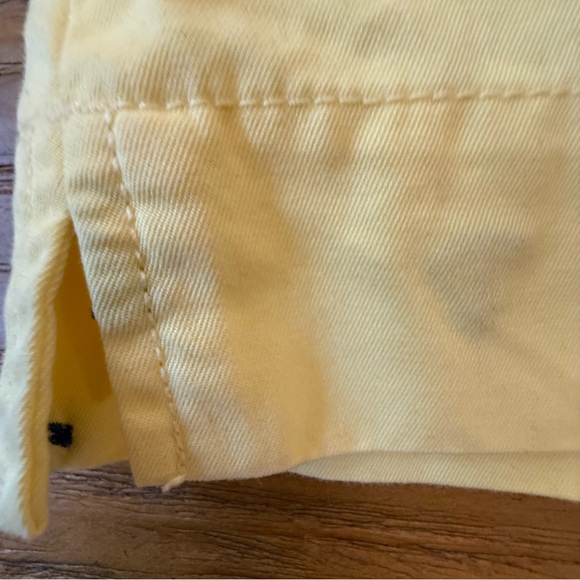 Lilly Pulitzer Yellow Nautical Embroidered Chino Skirt Size 12 - Picture 4 of 11